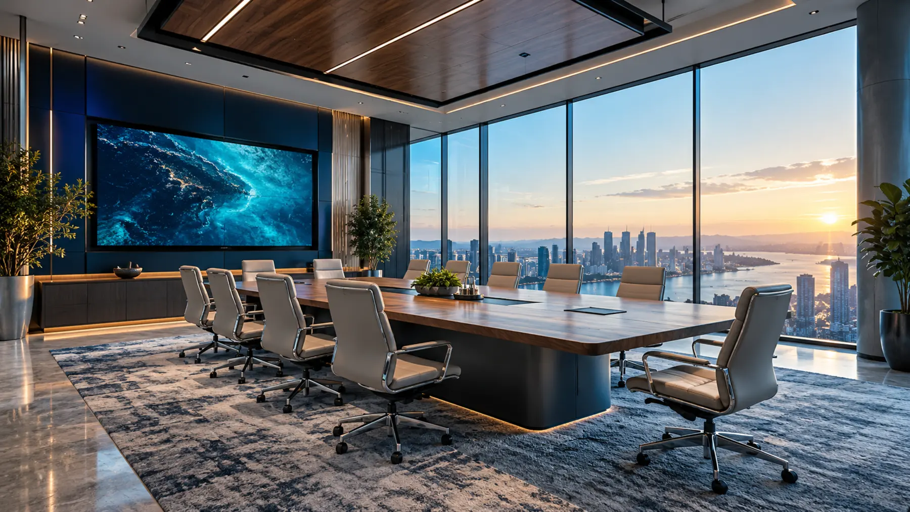 traditional vs modern office technology visual
